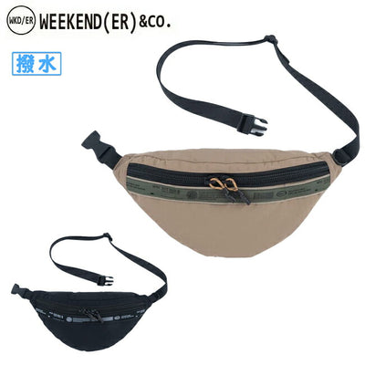 WEEKEND(ER) ウィークエンダー WASH NYLON FUNNY PACK ウォッシュナイロンファニーパック 79122