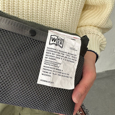 WEEKEND(ER) ウィークエンダー MESH&POUCH メッシュ&ポーチ 78582