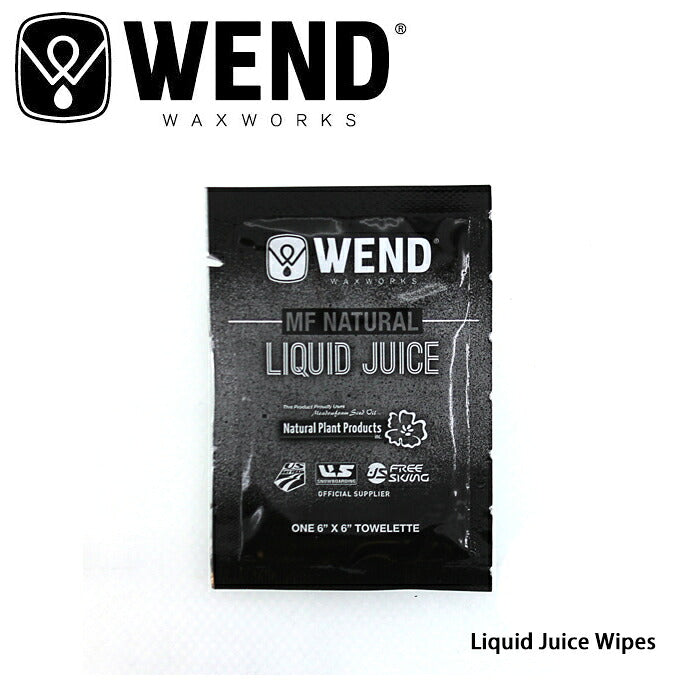 WEND ウェンドワックス Liquid Juice Wipes リキッドジュースワイプス