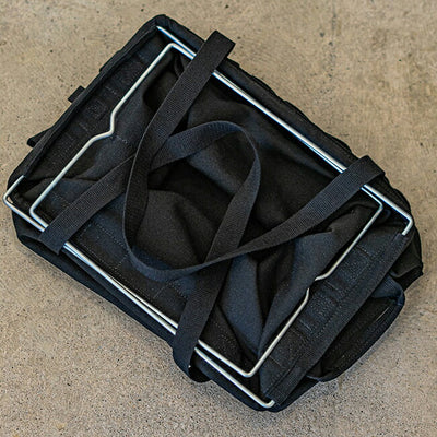 WHATNOT ワットノット One Touch Bucket Canvas ワンタッチバケット帆布 ブラック OB-03-BK