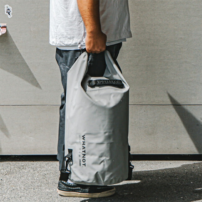 WHATNOT ワットノット DRY BAG 30L ドライバッグ30L DB-01-GY-30