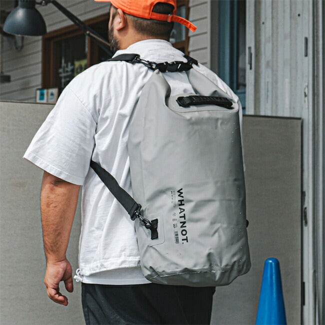 WHATNOT ワットノット DRY BAG 30L ドライバッグ30L DB-01-GY-30