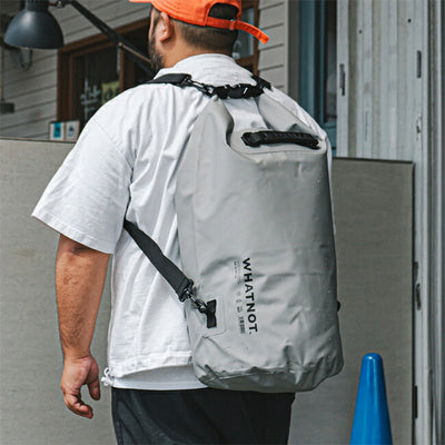 WHATNOT ワットノット DRY BAG 30L ドライバッグ30L DB-01-GY-30
