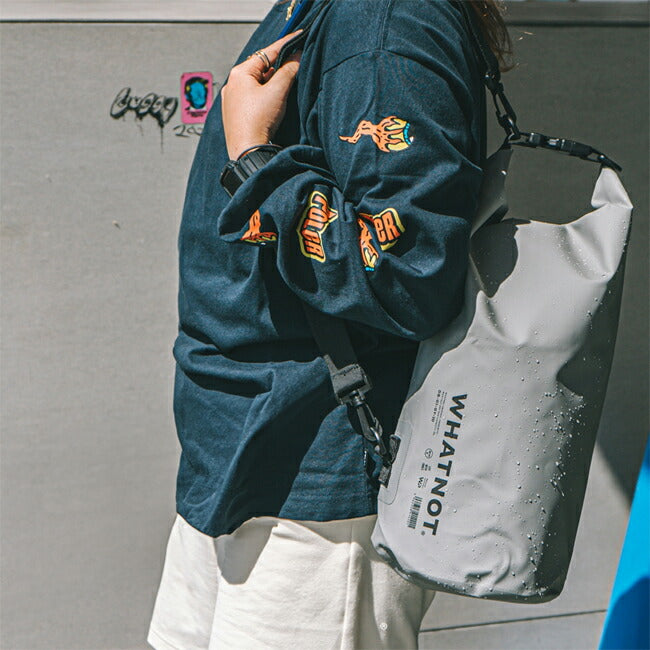 WHATNOT ワットノット DRY BAG 10L ドライバッグ10L DB-01-GY-10