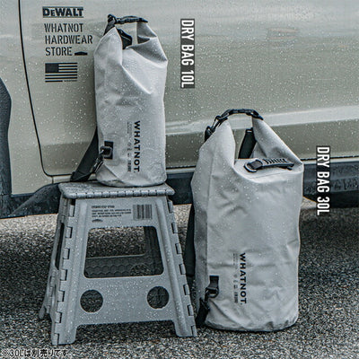 WHATNOT ワットノット DRY BAG 10L ドライバッグ10L DB-01-GY-10