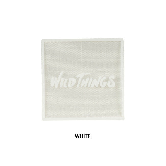 WILDTHINGS ワイルドシングス SQUARE LOGO STICKER スクエアロゴステッカー 21261TA