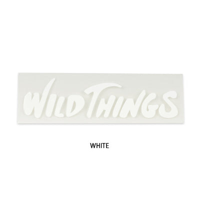 WILDTHINGS ワイルドシングス CUTTING LOGO STICKER カッティングロゴステッカー 21262TA