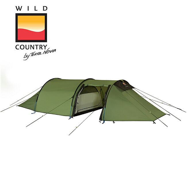 未使用 ワイルドカントリー WILD COUNTRY HOOLIE COMPACT 2 ETC フーリー コンパクト 2人用 テント フットプリント セット キャンプ アウトドア WILD COUNTRY - WILD COUNTRY ワイルドカントリー フーリーコンパクト