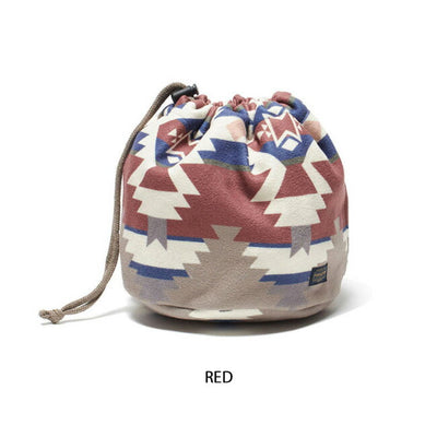 W.M.B.C ダブル エム ビー シー WM x PENDLETON FLEECE POUCH フリースポーチ BC2073802