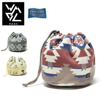 W.M.B.C ダブル エム ビー シー WM x PENDLETON FLEECE POUCH フリースポーチ BC2073802