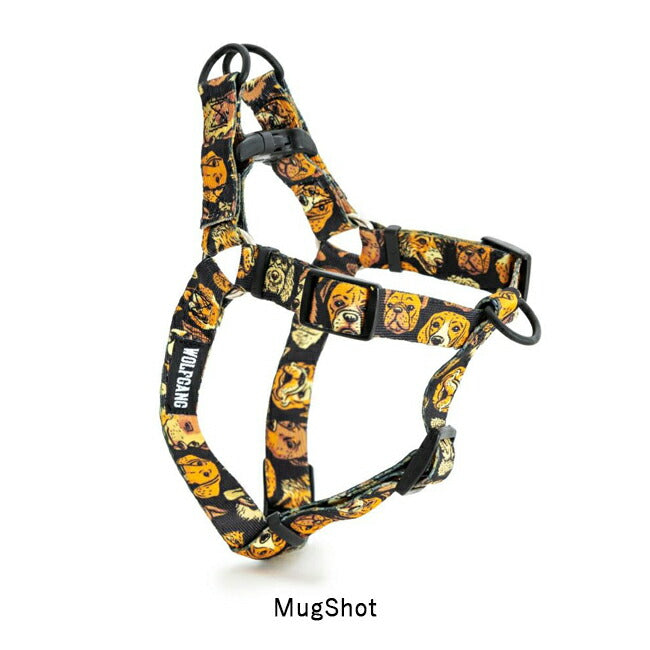 WOLFGANG ウルフギャング　ハーネス リードセットMUG SHOT WOLFGANG MAN & BEAST ウルフギャング HARNESS S ハーネス WH-001