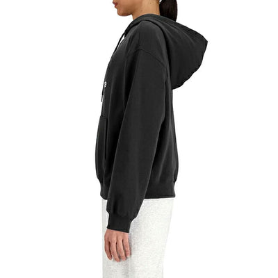New Balance ニューバランス Sport Essentials Stacked Logo スウェットフーディ BK WT41504
