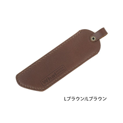 What will be will be ワットウィル ビーウィルビー OLFA WORKS ブッシュクラフトナイフレザーケース WB0084