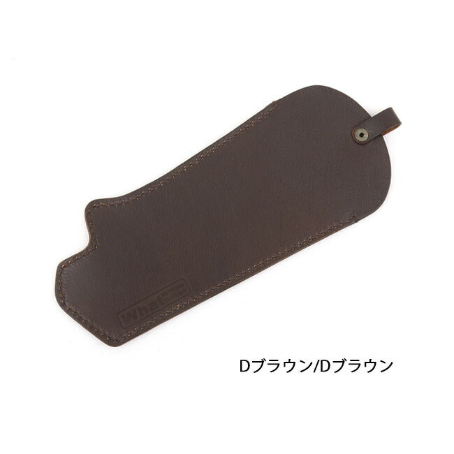 What will be will be ワットウィル ビーウィルビー OLFA WORKS フィールドノコギリレザーケース WB0086