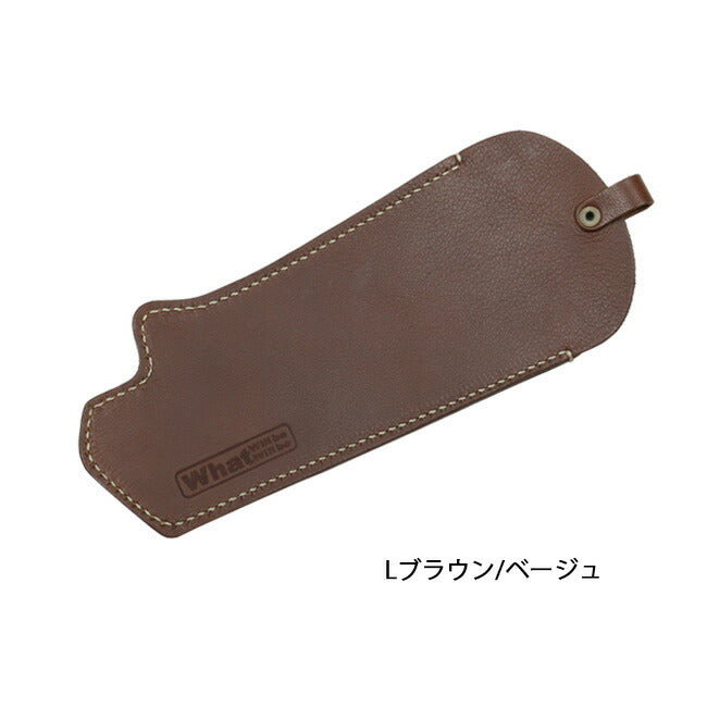What will be will be ワットウィル ビーウィルビー OLFA WORKS フィールドノコギリレザーケース WB0086