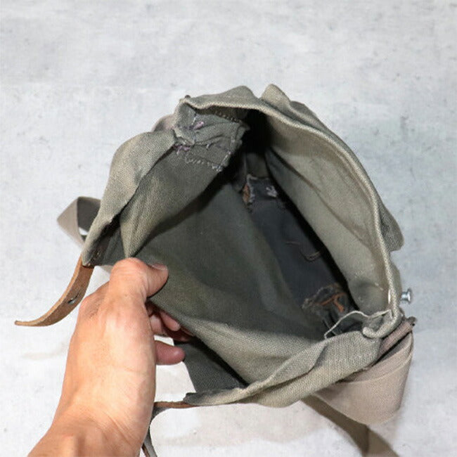YAMAMOTO ヤマモト スウェーデン ガスマスクバッグレザーボトム BS009UN