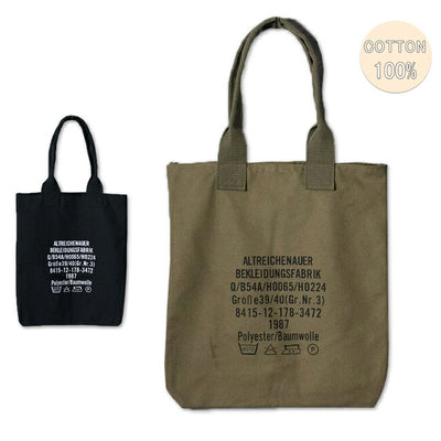YAMAMOTO ヤマモト キャンバストートバッグ ロゴ入り BH001YP