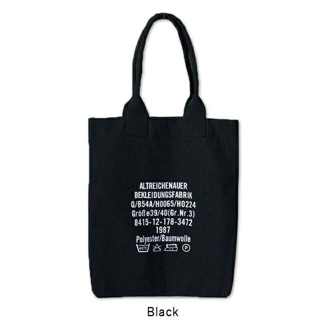 YAMAMOTO ヤマモト キャンバストートバッグ ロゴ入り BH001YP