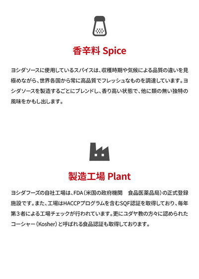 Yoshida's ヨシダソース ヨシダグルメのたれ オリジナル ハーフガロンサイズ