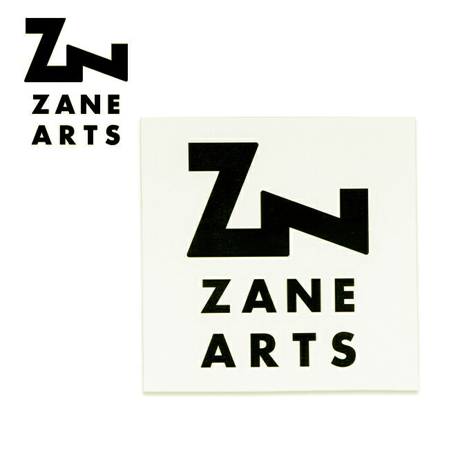 ZANE ARTS ゼインアーツ カッティングステッカー ブラック AC-002 【メール便・代引き不可】